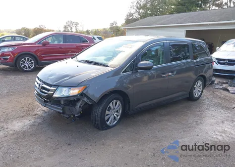 2016 Honda Odyssey Ex from USA, damaged, VIN 5FNRL5H43GB086211